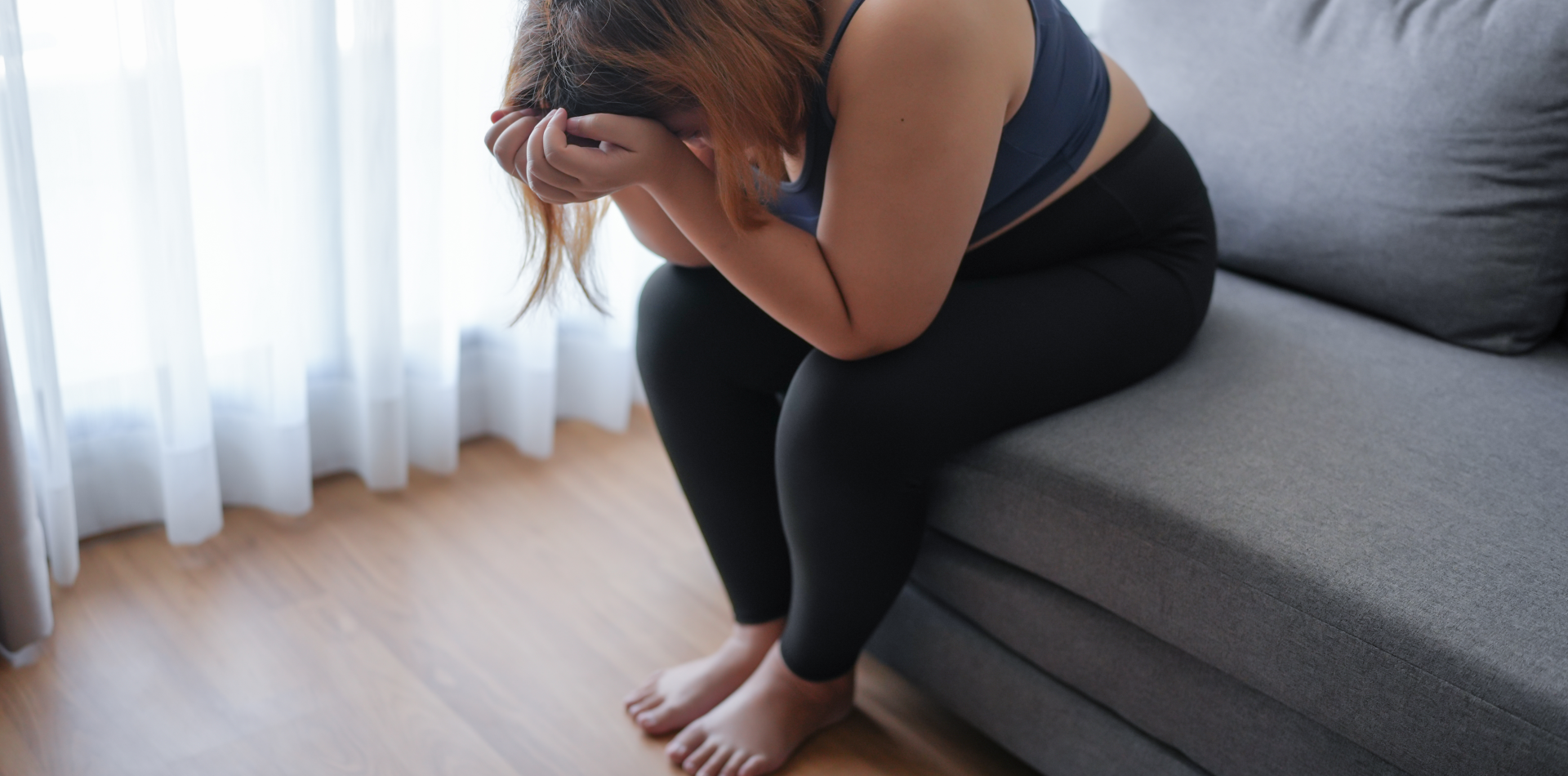 women sad about diet culture and values